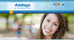 Desktop Screenshot of addiegoorthodontics.com