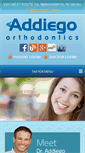 Mobile Screenshot of addiegoorthodontics.com